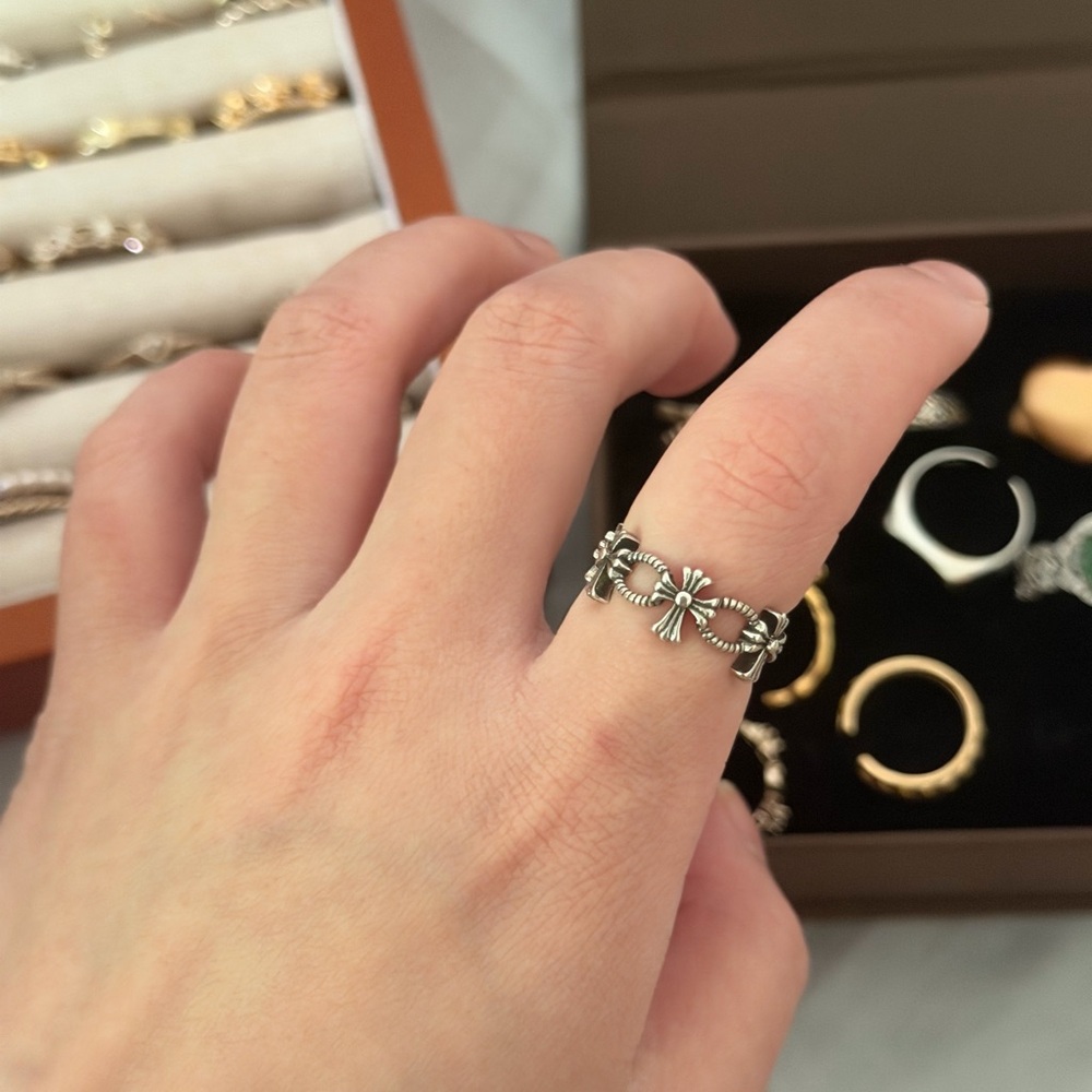 Chrome hearts silver ring